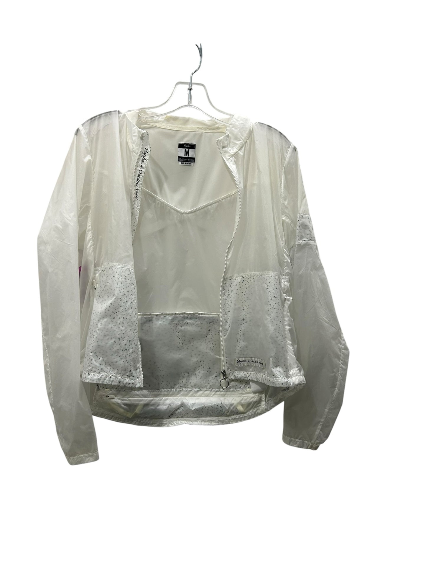 Rapha Size Medium White Jacket