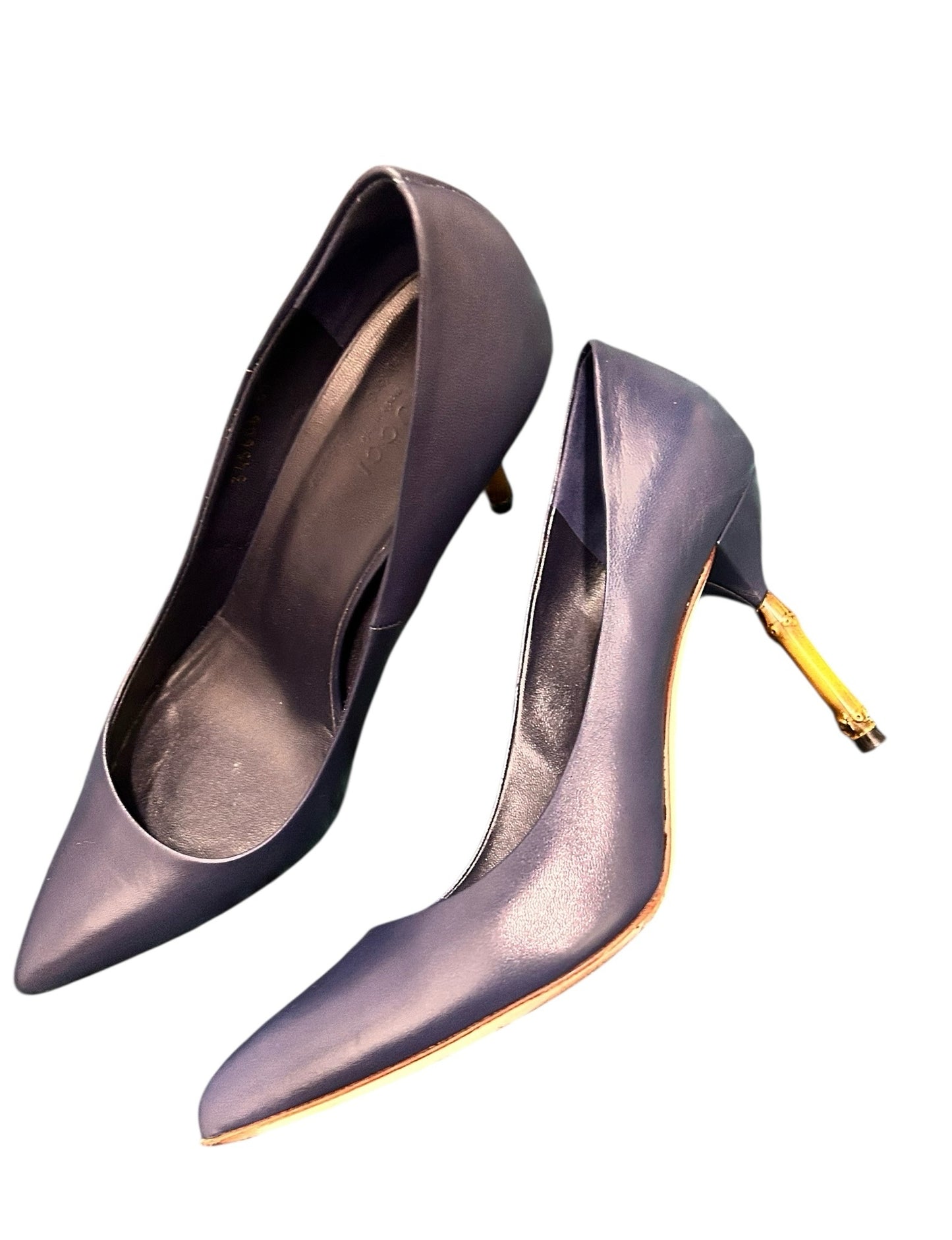 Gucci Shoe Size 8.5-9 Blue Heels