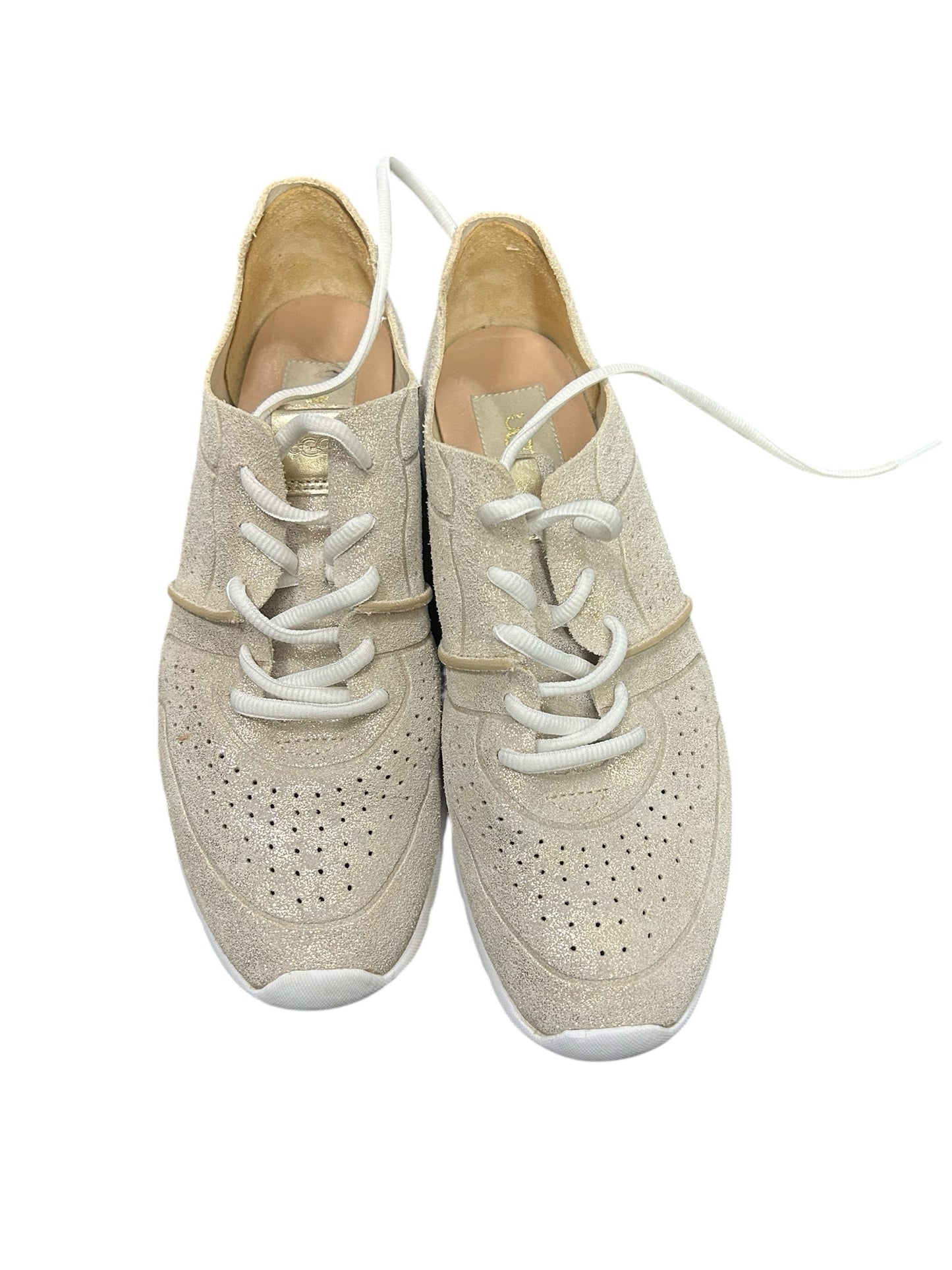 Ugg Shoe Size 8 Gold Sneakers