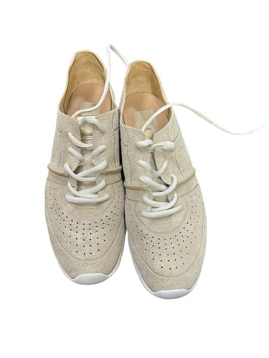 Ugg Shoe Size 8 Gold Sneakers
