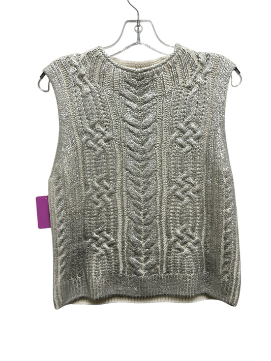 1. State Size Medium Silver Sweater