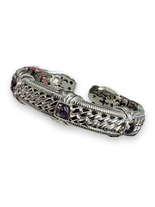 Judith Ribka Silver Cuff Bracelet