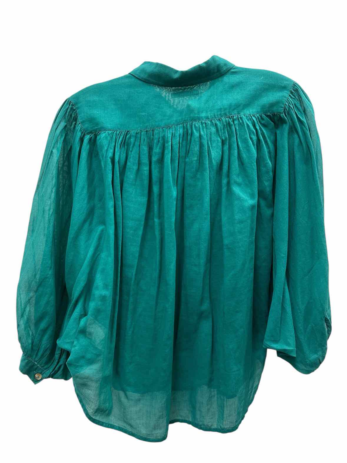 Mother Size XS Teal Blouse