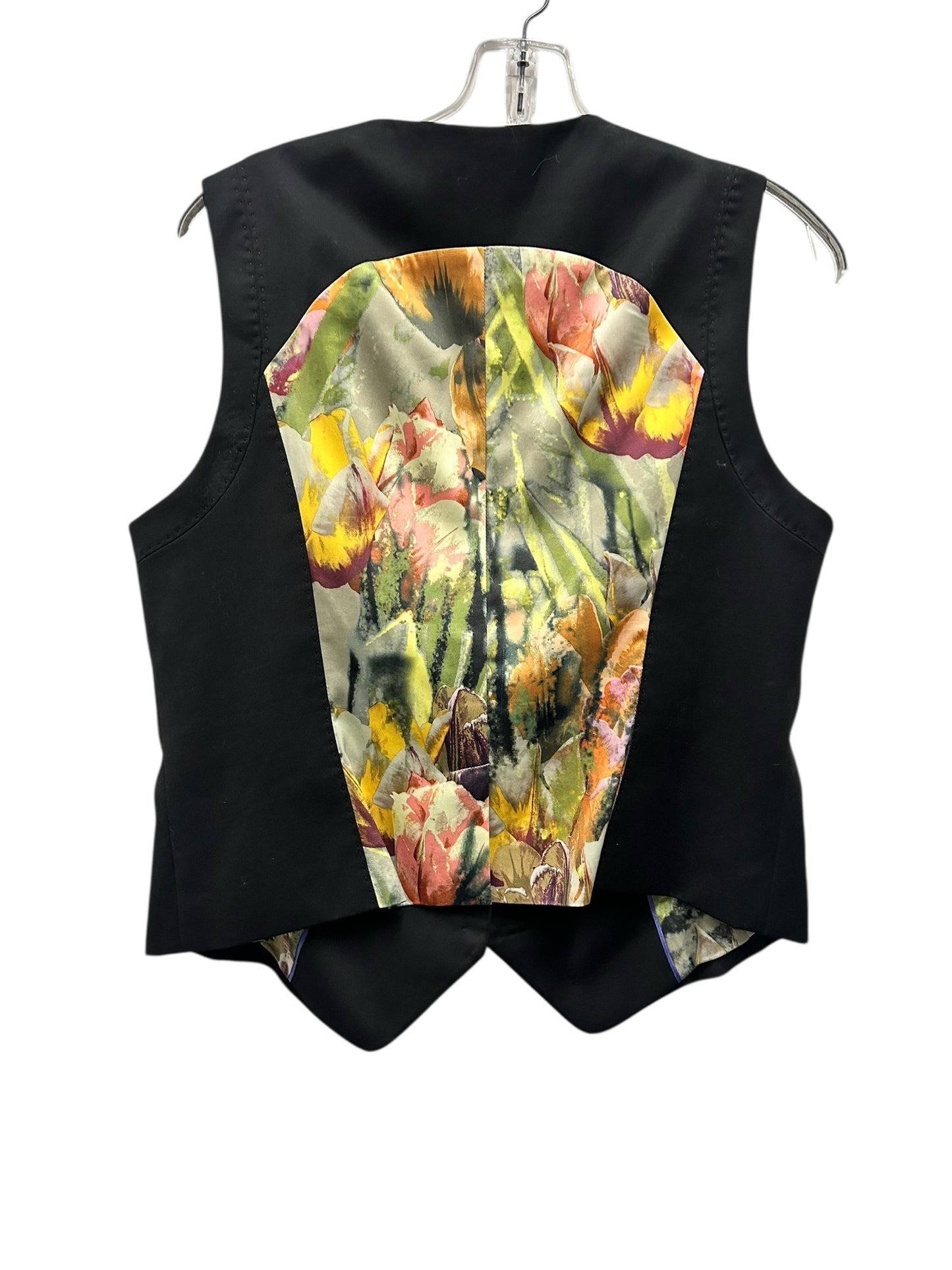 Ted Baker Size Large Black Multi Vest