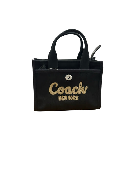 Coach Black Canvas Handbag