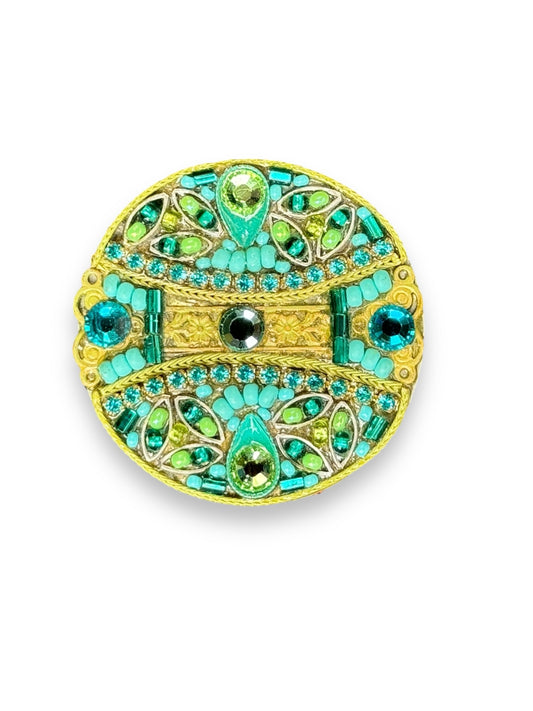 Adaya Turquoise Round Pin