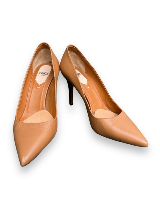 Fendi Shoe Size 6 lt brown Heels
