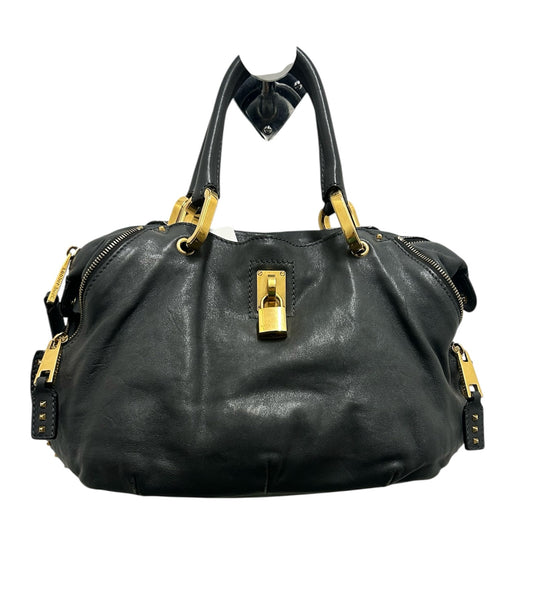 Marc Jacobs Gray Satchel Handbag