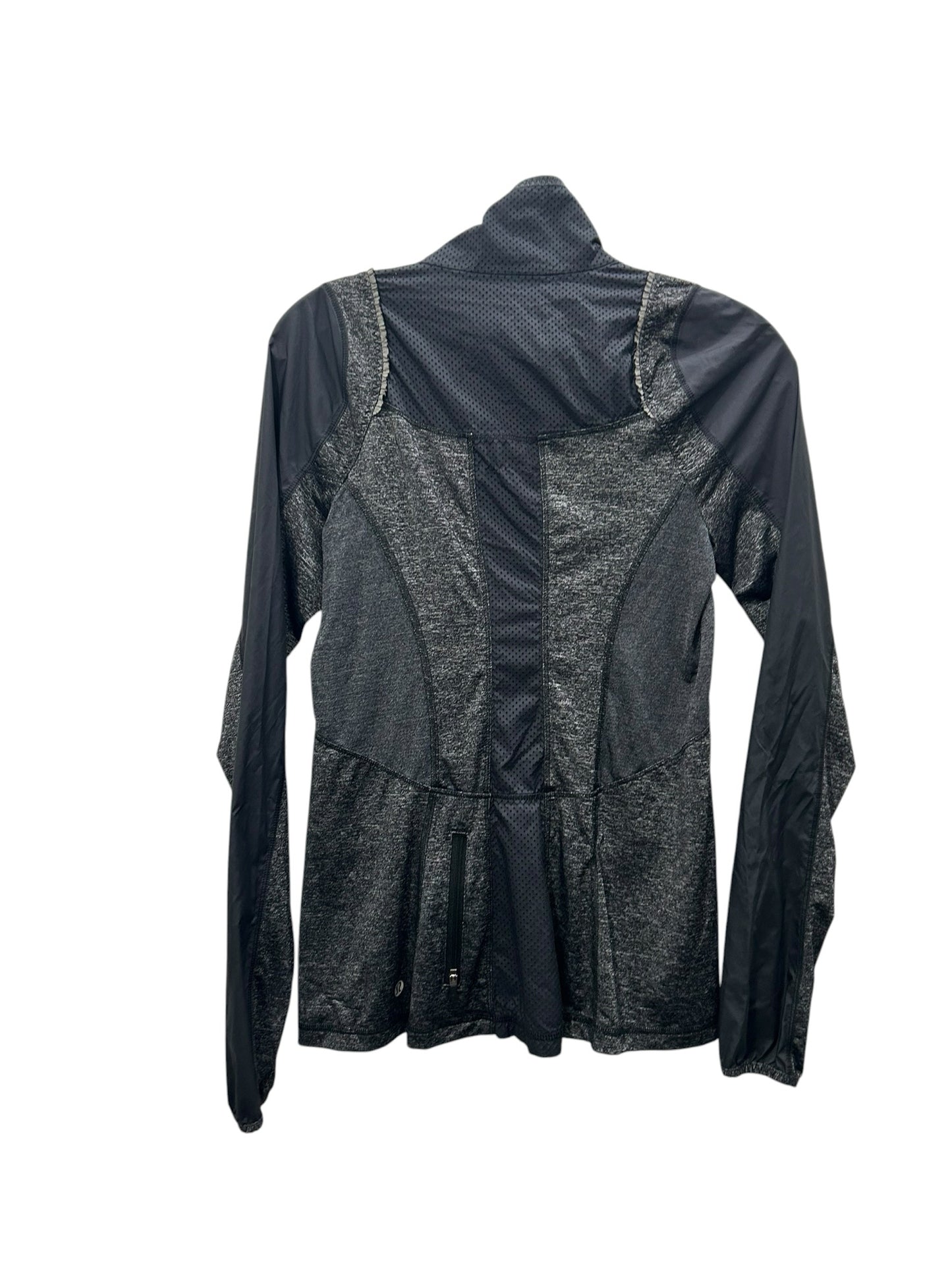 Lulu Lemon Size 4 Black & Gray Jacket