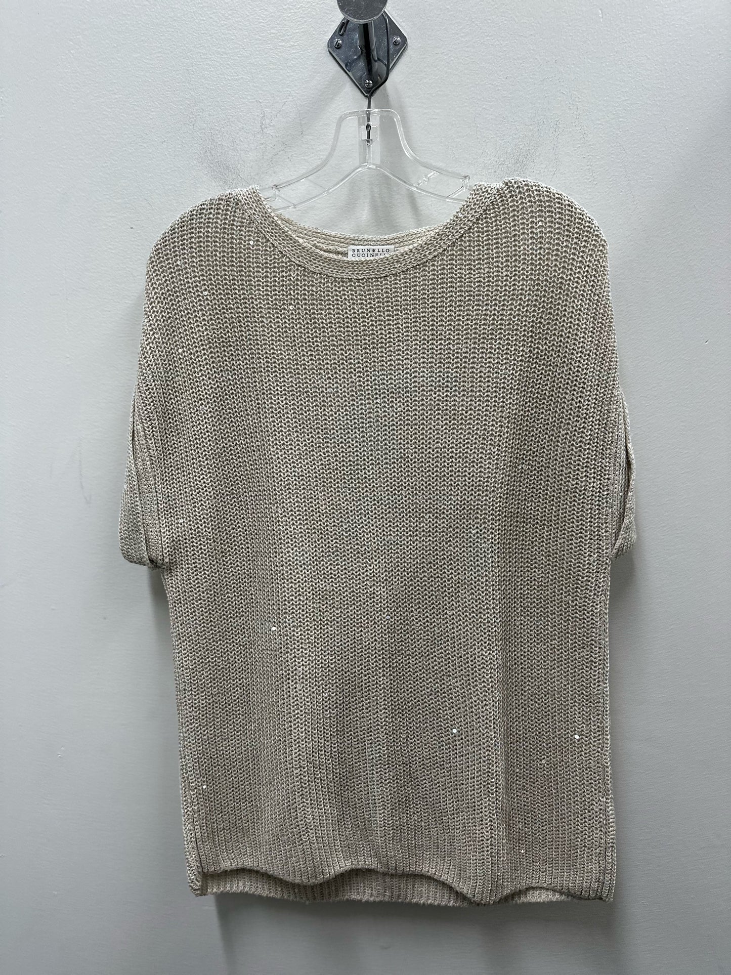 Brunello Cucinelli Size Medium Cream Sweater