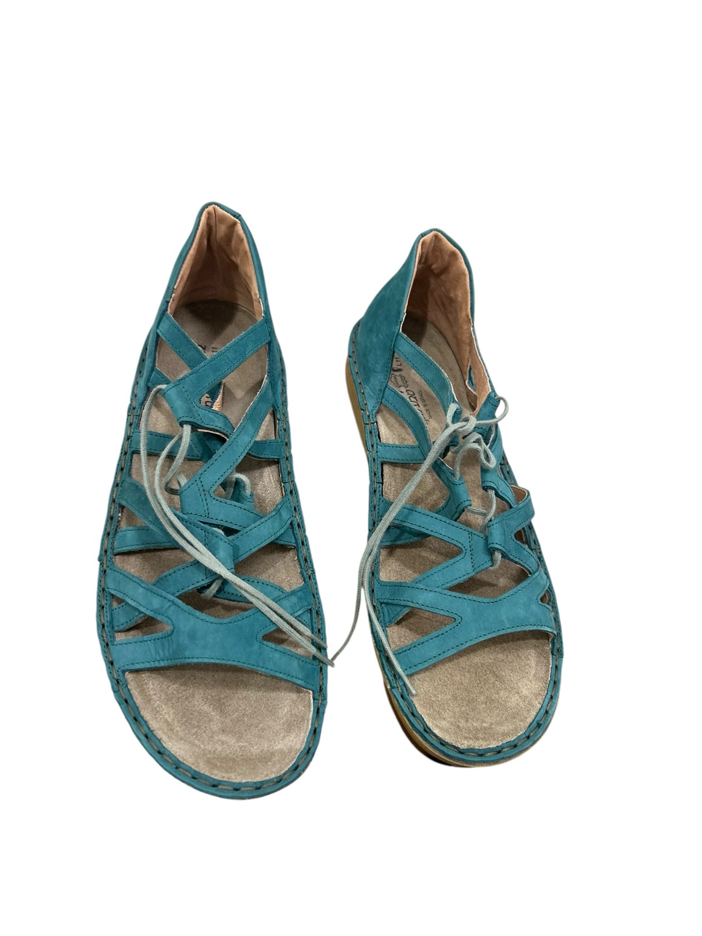 Naot Shoe Size 11 Turquoise Sandals