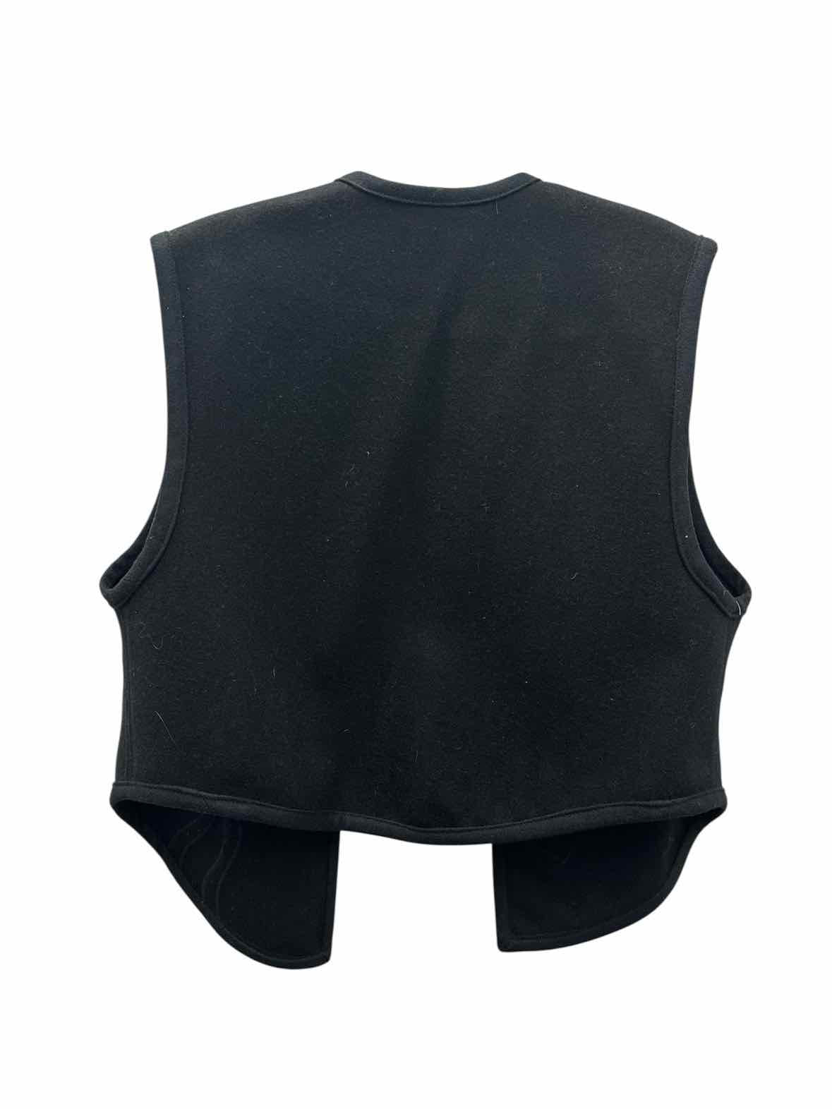 Beppa Size Small Black & Brown Vest