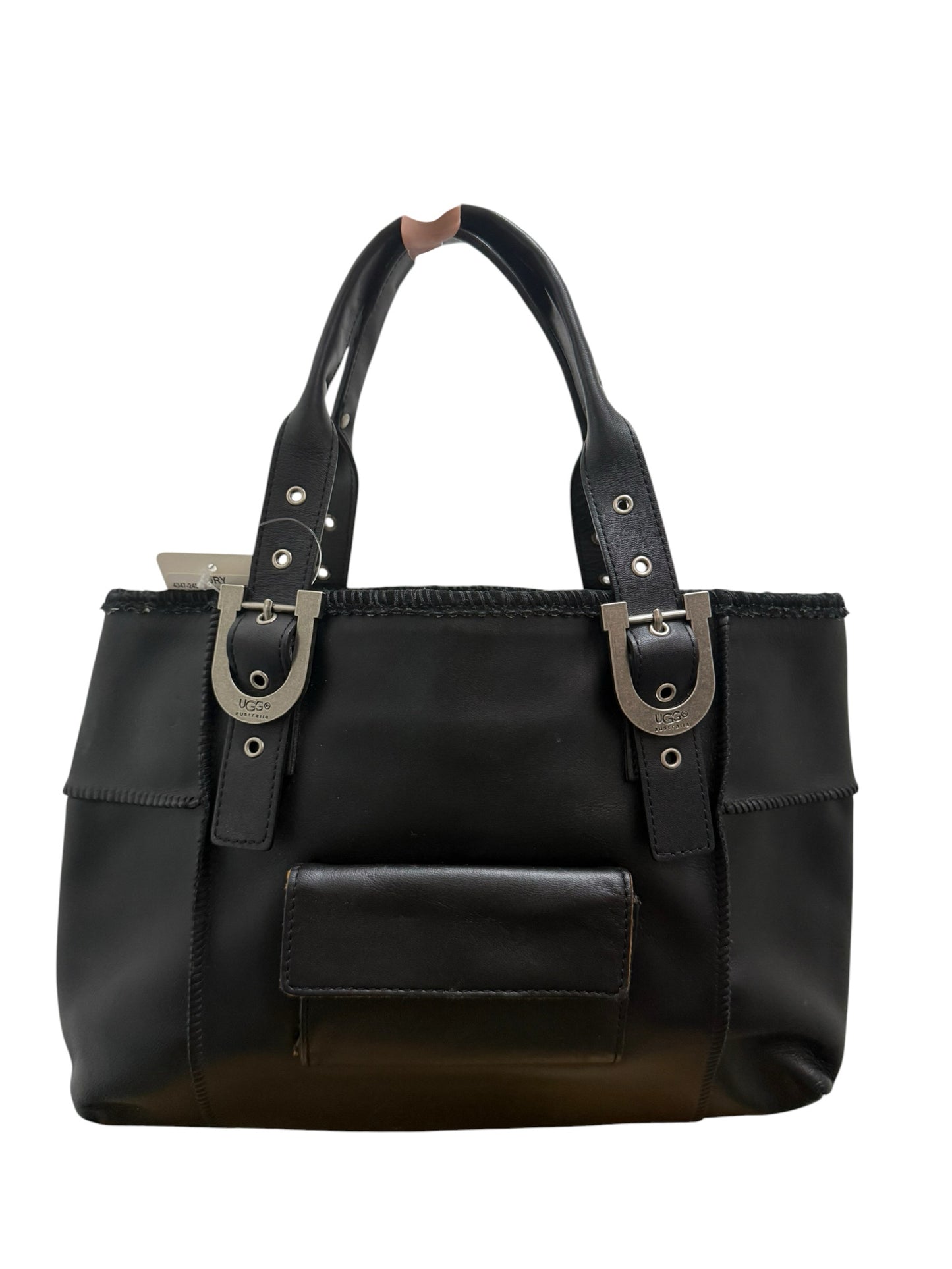 Ugg Black Leather Handbag