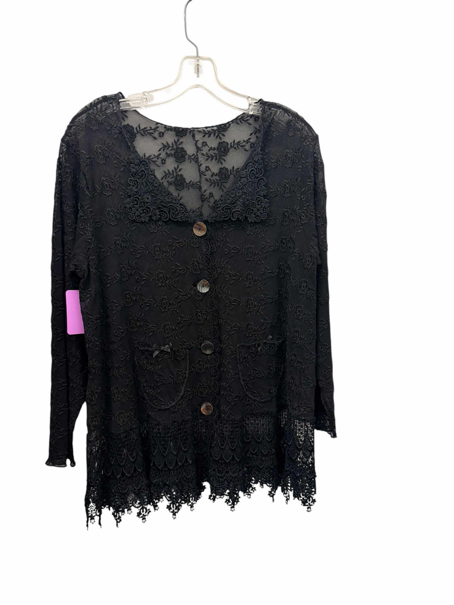 No Label Size Medium Black Jacket