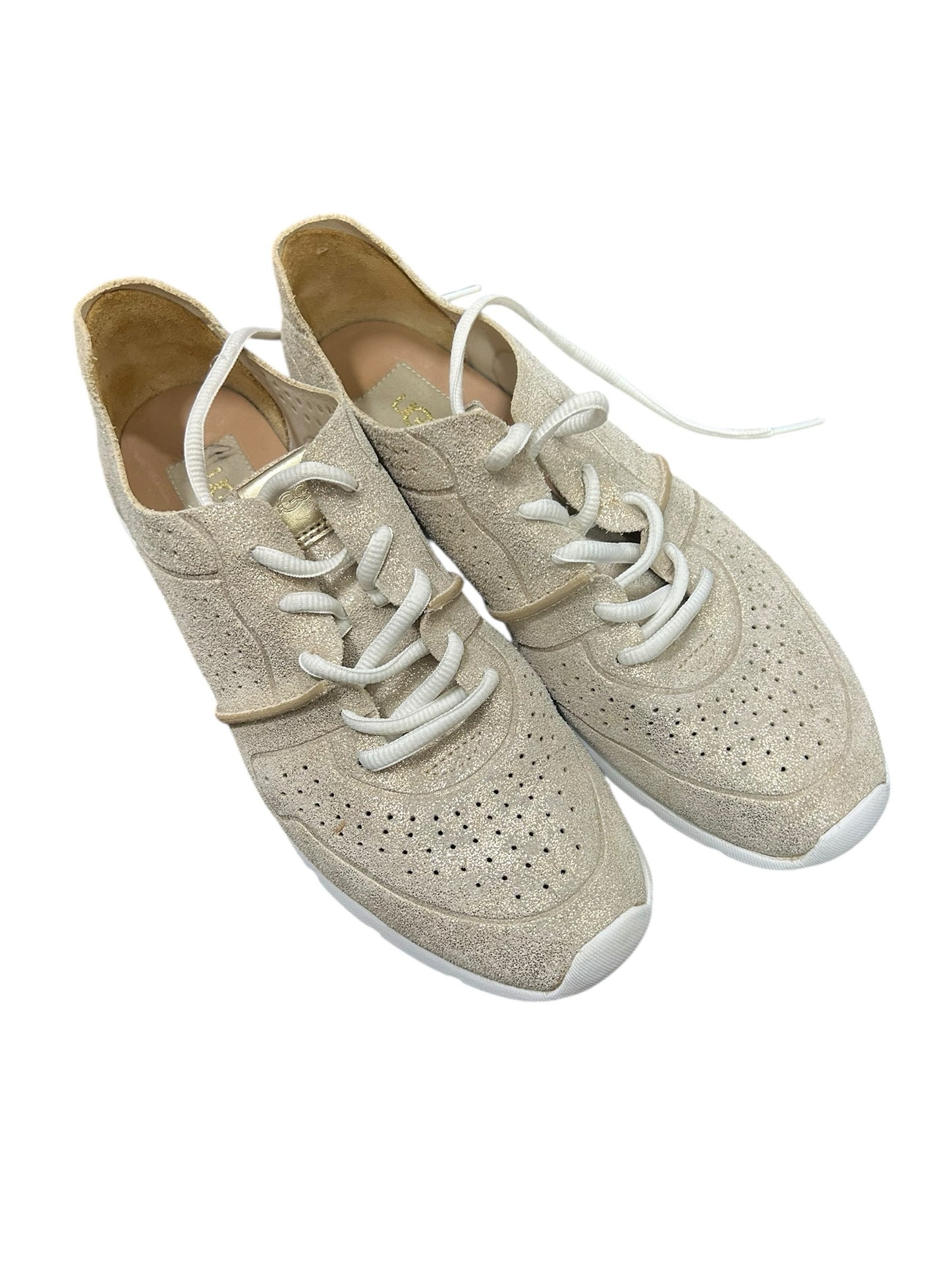 Ugg Shoe Size 8 Gold Sneakers