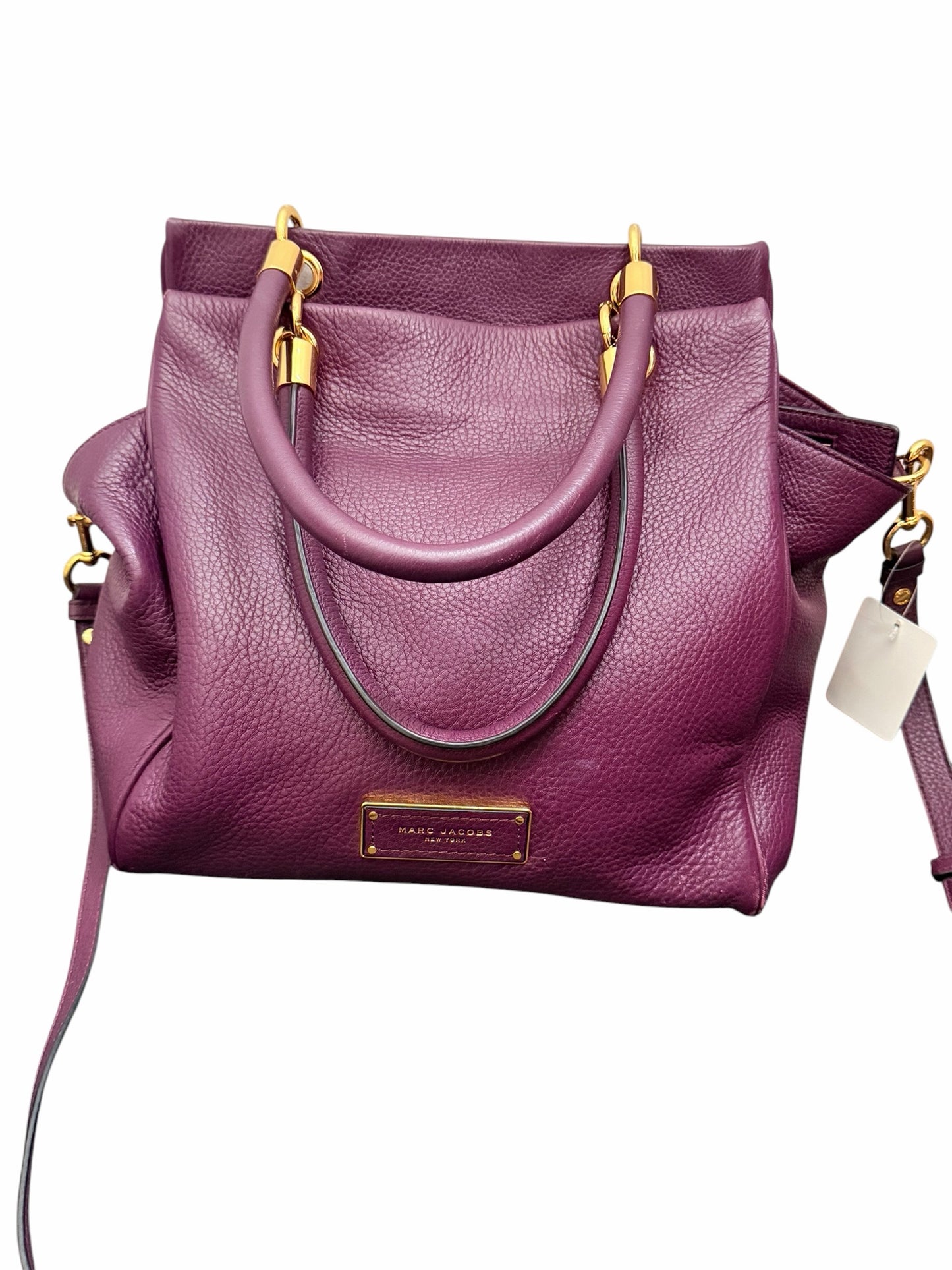 Marc Jacobs Plum Leather Handbag
