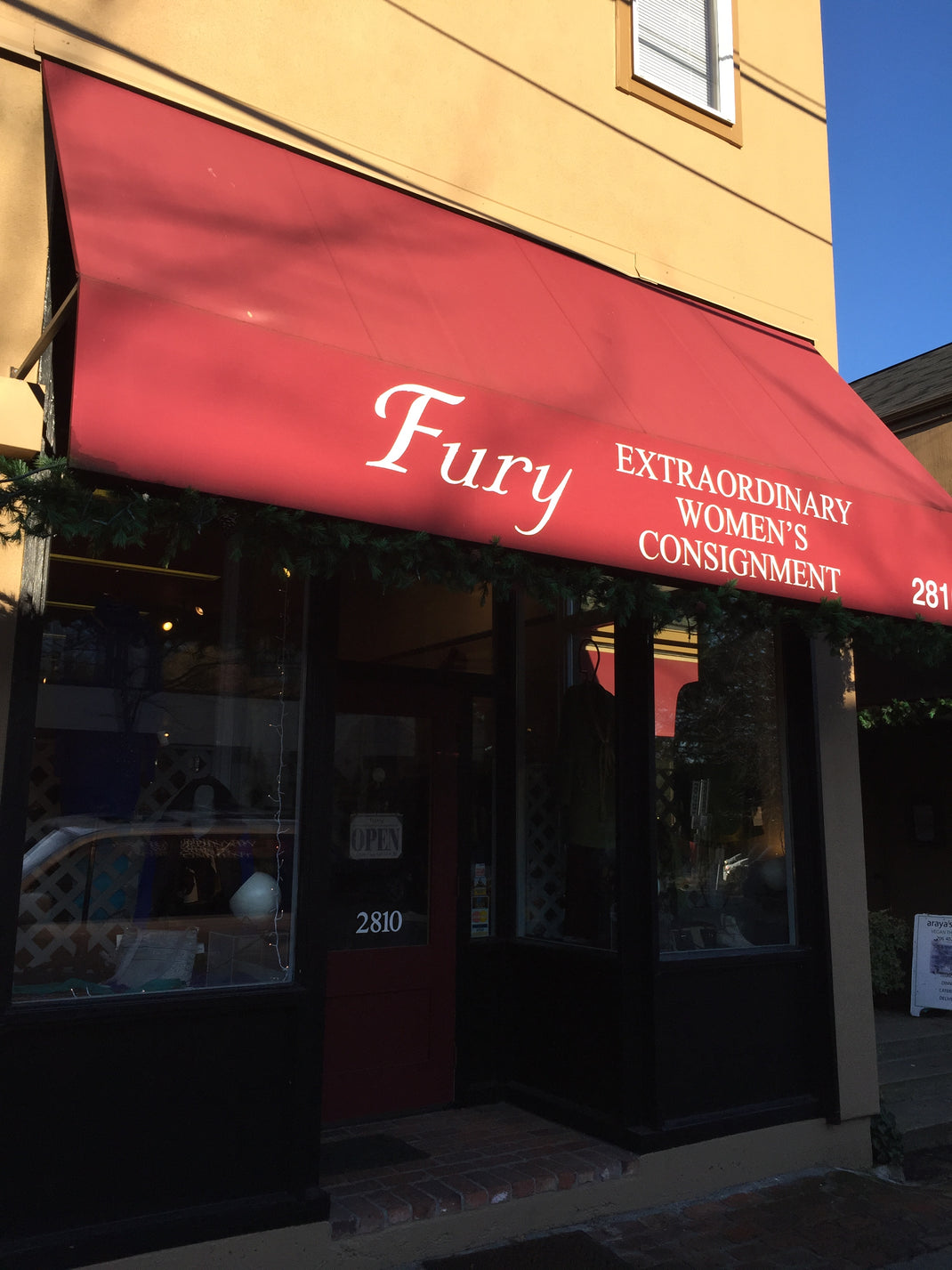 High end consignment shop Fury Consignment