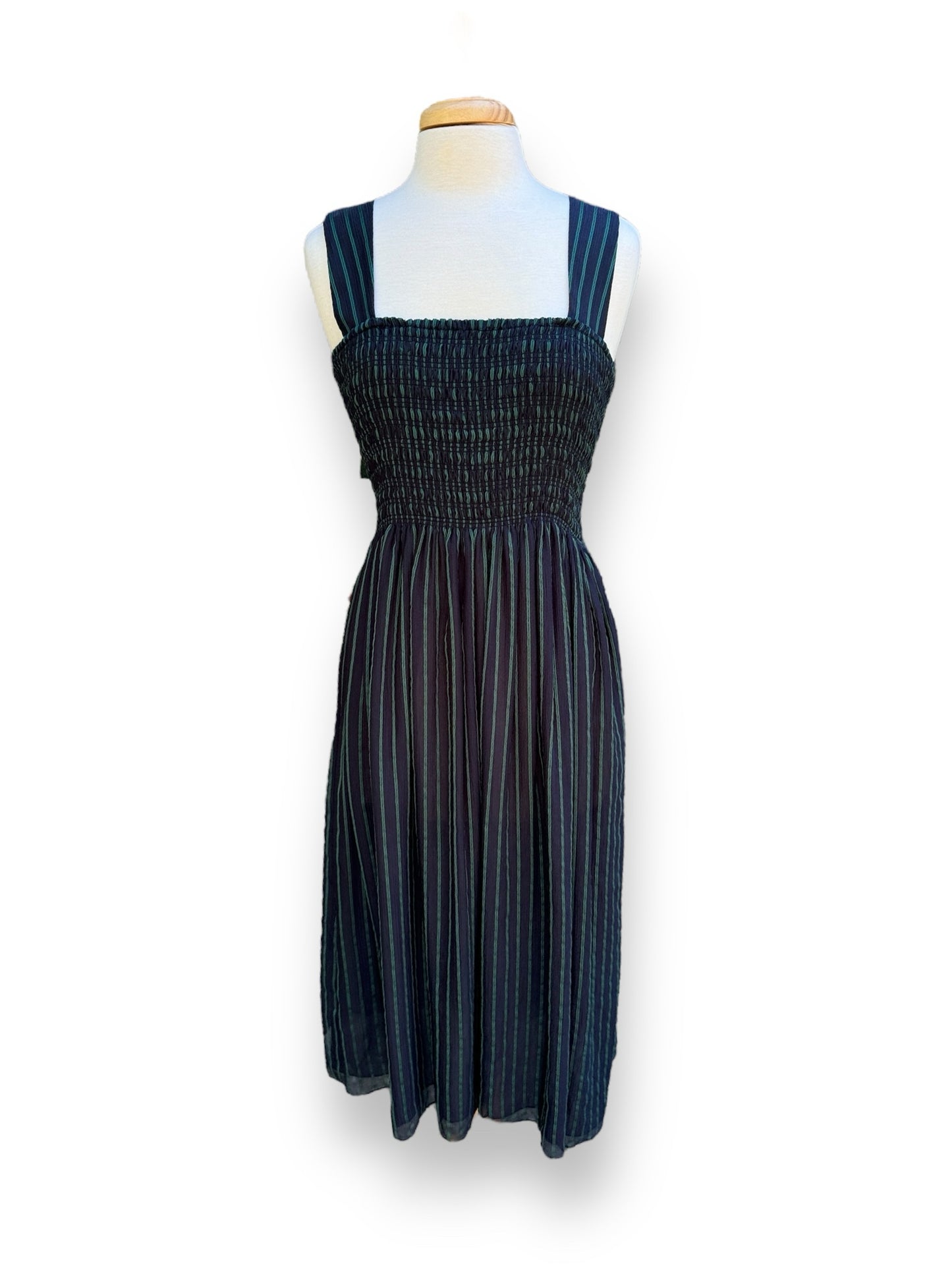 Jason Wu Size 8 Navy Striped Dress