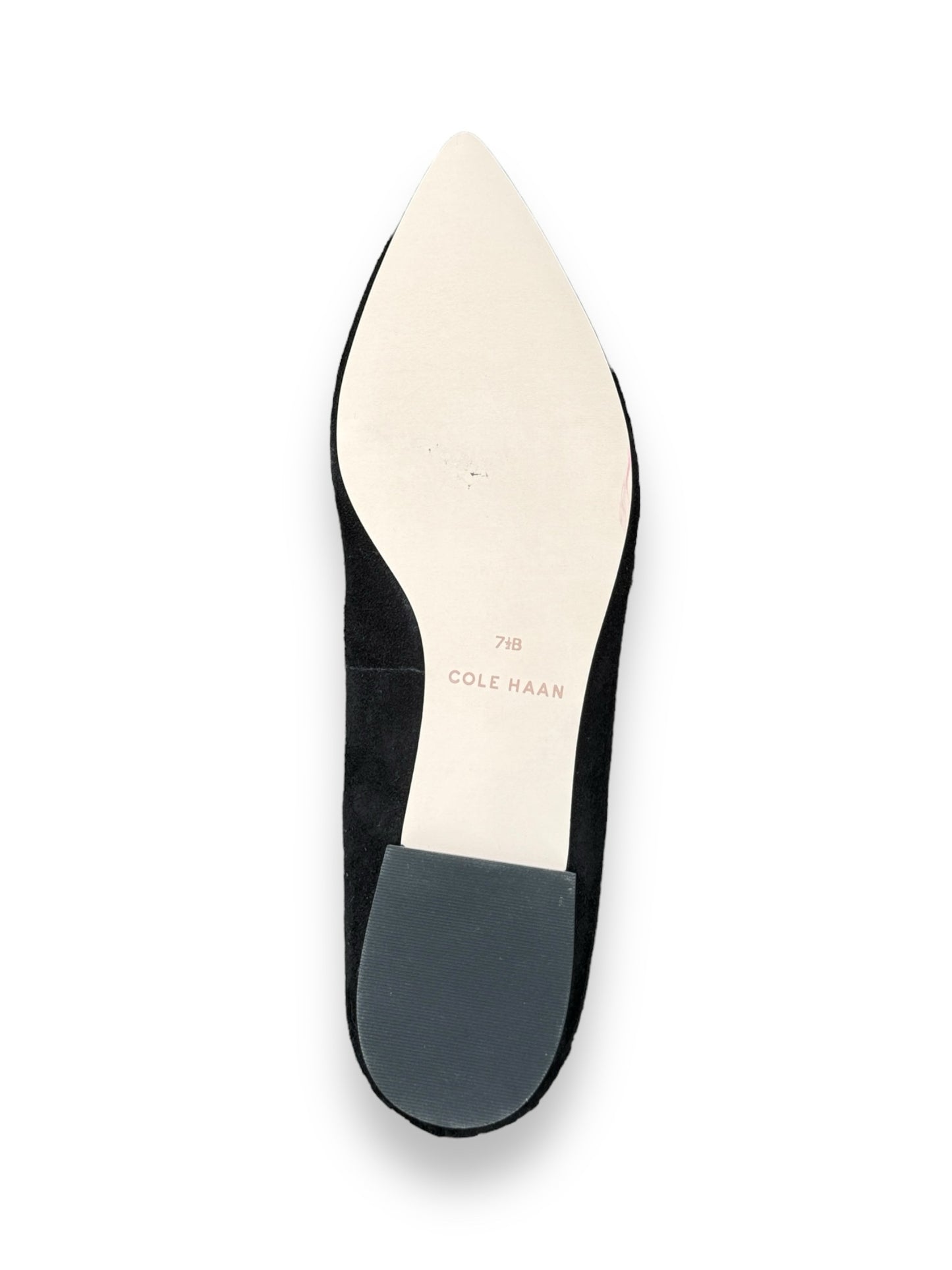 Shoe Size 7.5 Cole Haan Black Flats