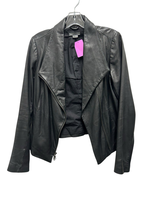 Vince Size Med/Lrg Leather Jacket