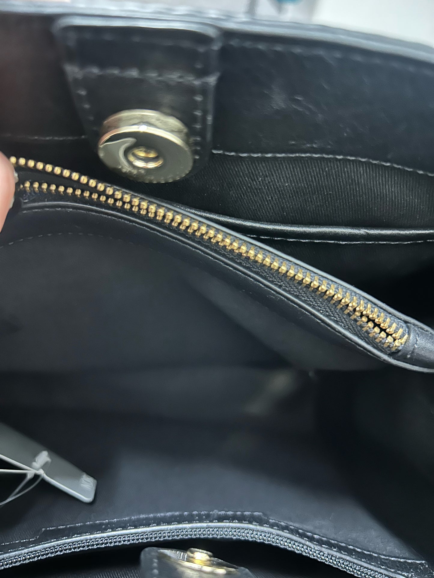 Nordstrom Black Leather Handbag