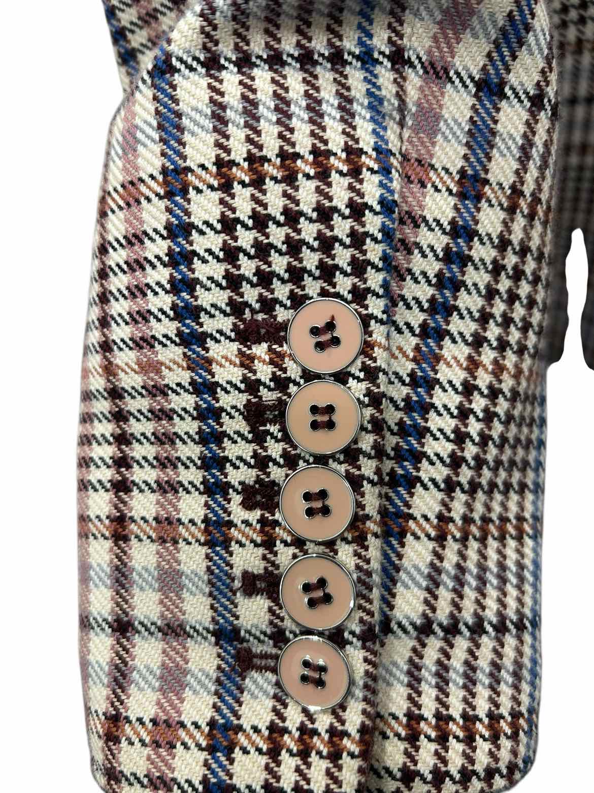 Veronica Beard Size 6 Plaid Blazer