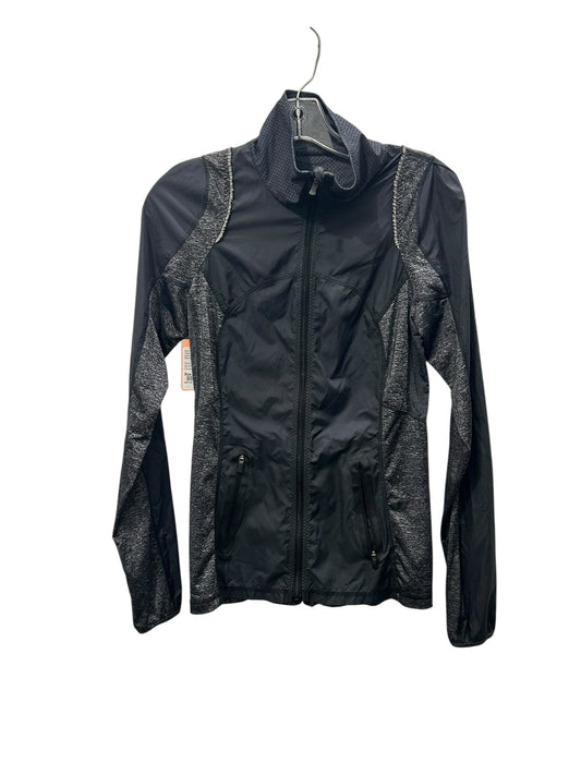 Lulu Lemon Size 4 Black & Gray Jacket
