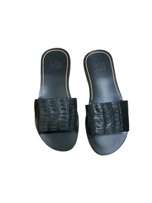 Jarbo Shoe Size 6 Black Sandals