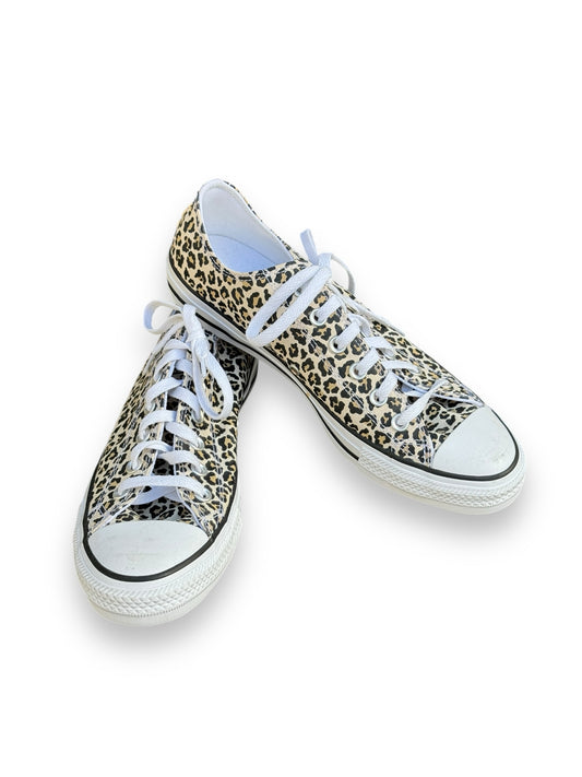 Converse Shoe Size 10 Leopard Sneakers