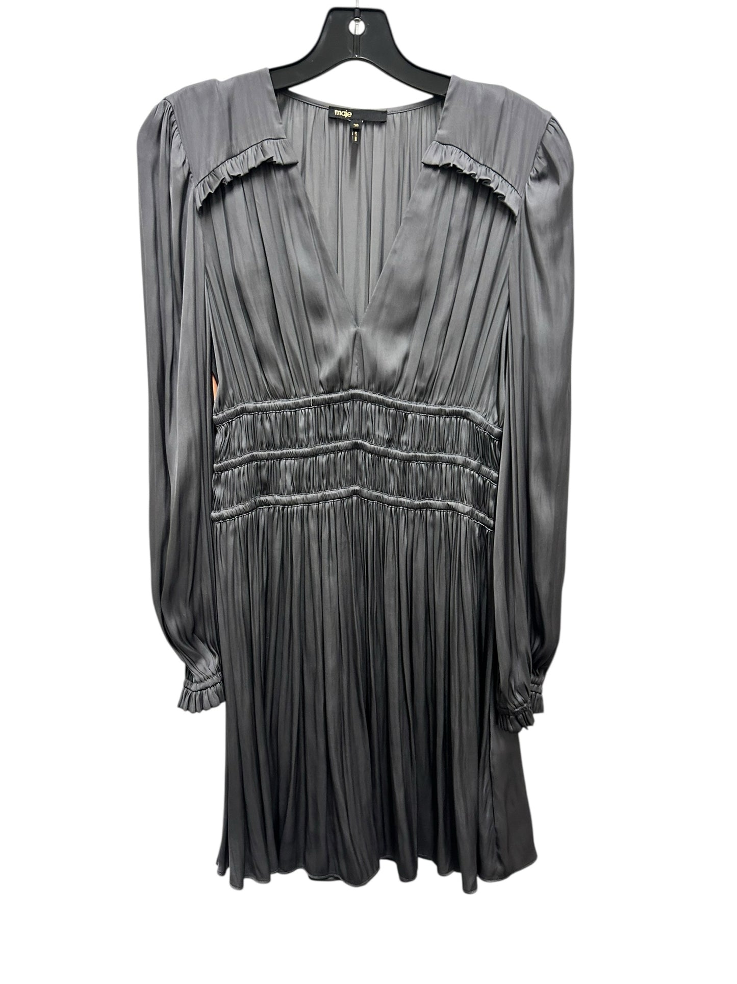 Maje Size Small Gray Dress