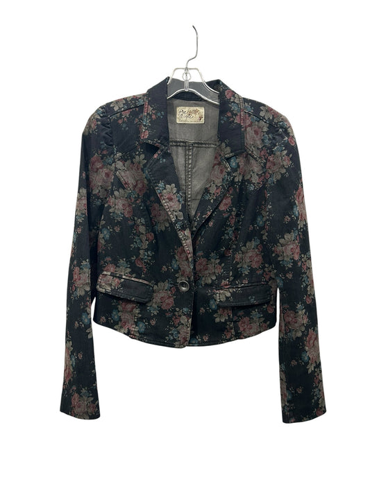 Free People Size 6/8 Black Multi Jacket