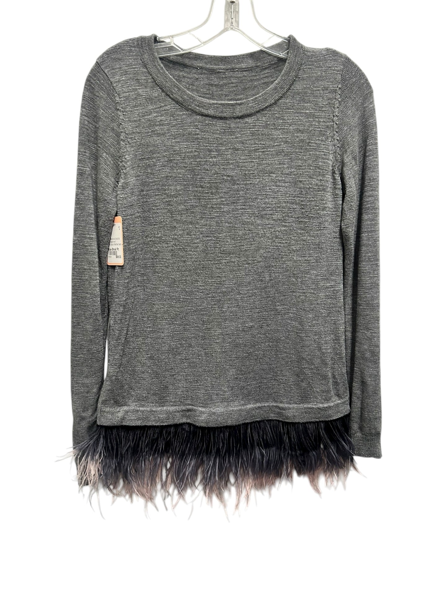 Milly Size Small Pt Gray Sweater