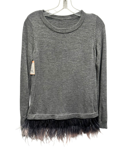 Milly Size Small Pt Gray Sweater
