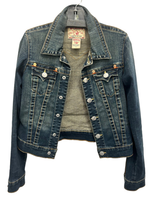True Religion Size Small Denim Jacket