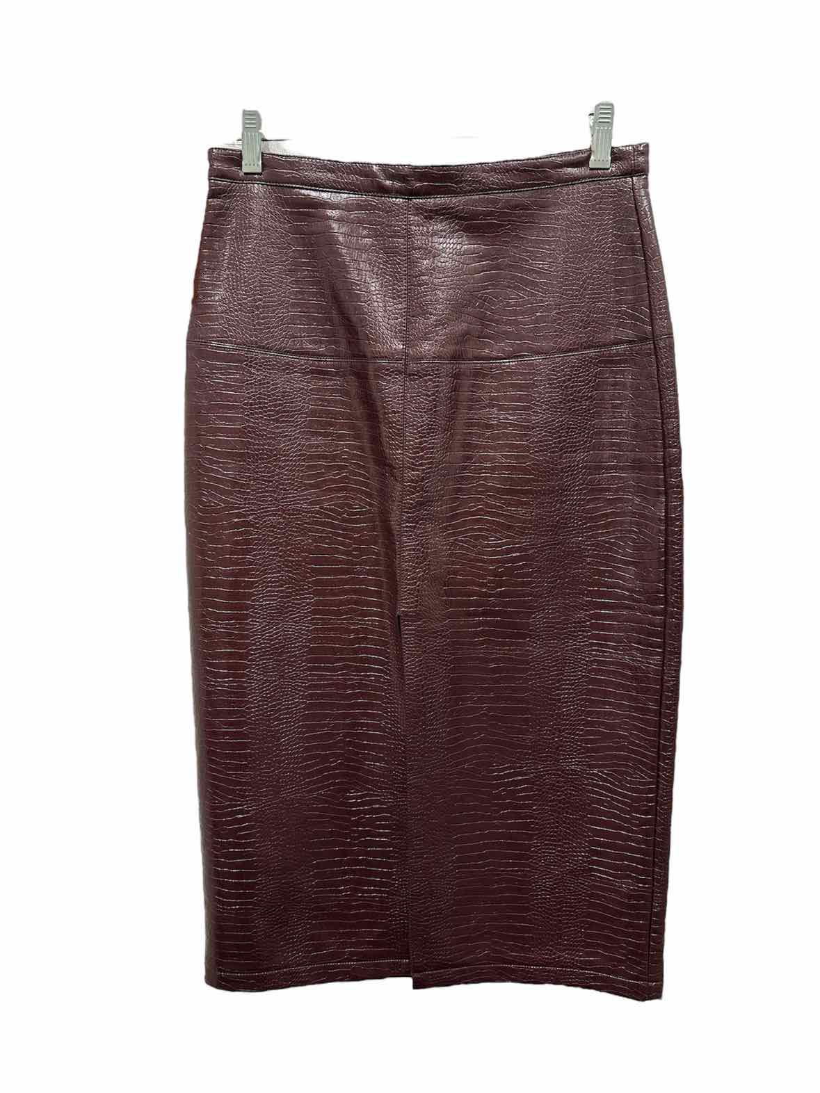 Top Shop Size 6 Brown Skirt