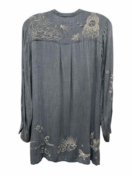 Johnny Was Size XS Navy Dress