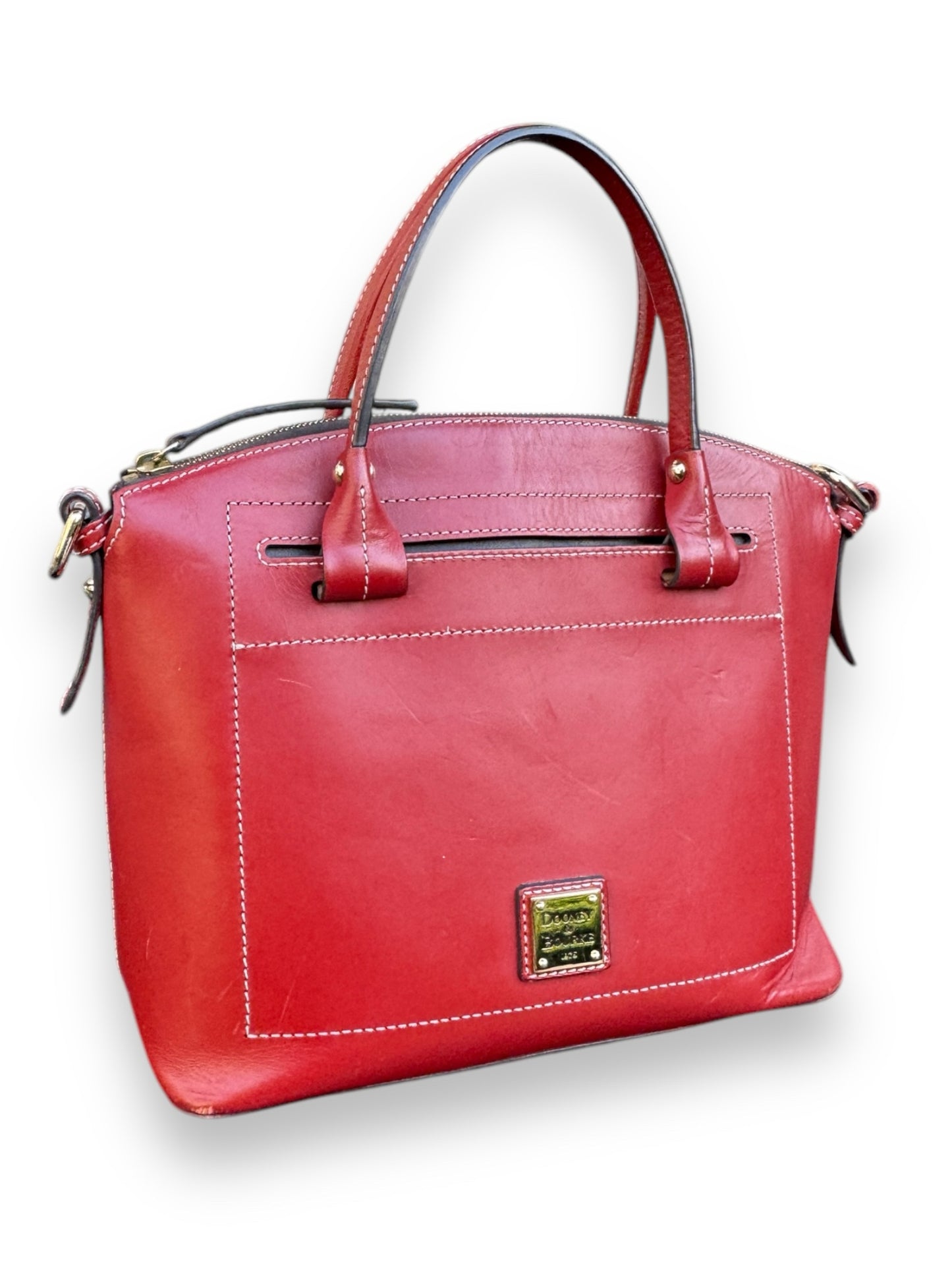 Dooney & Bourke Red Satchel Handbag