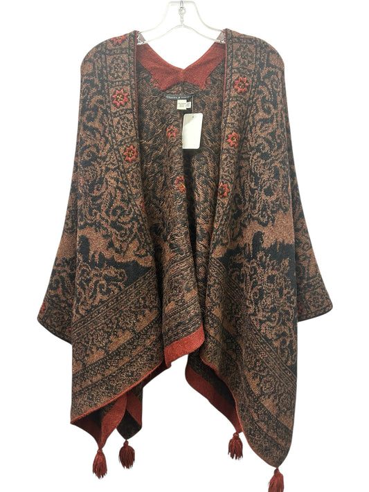 Peruvian Connection Brown & Black Alpaca Shawl