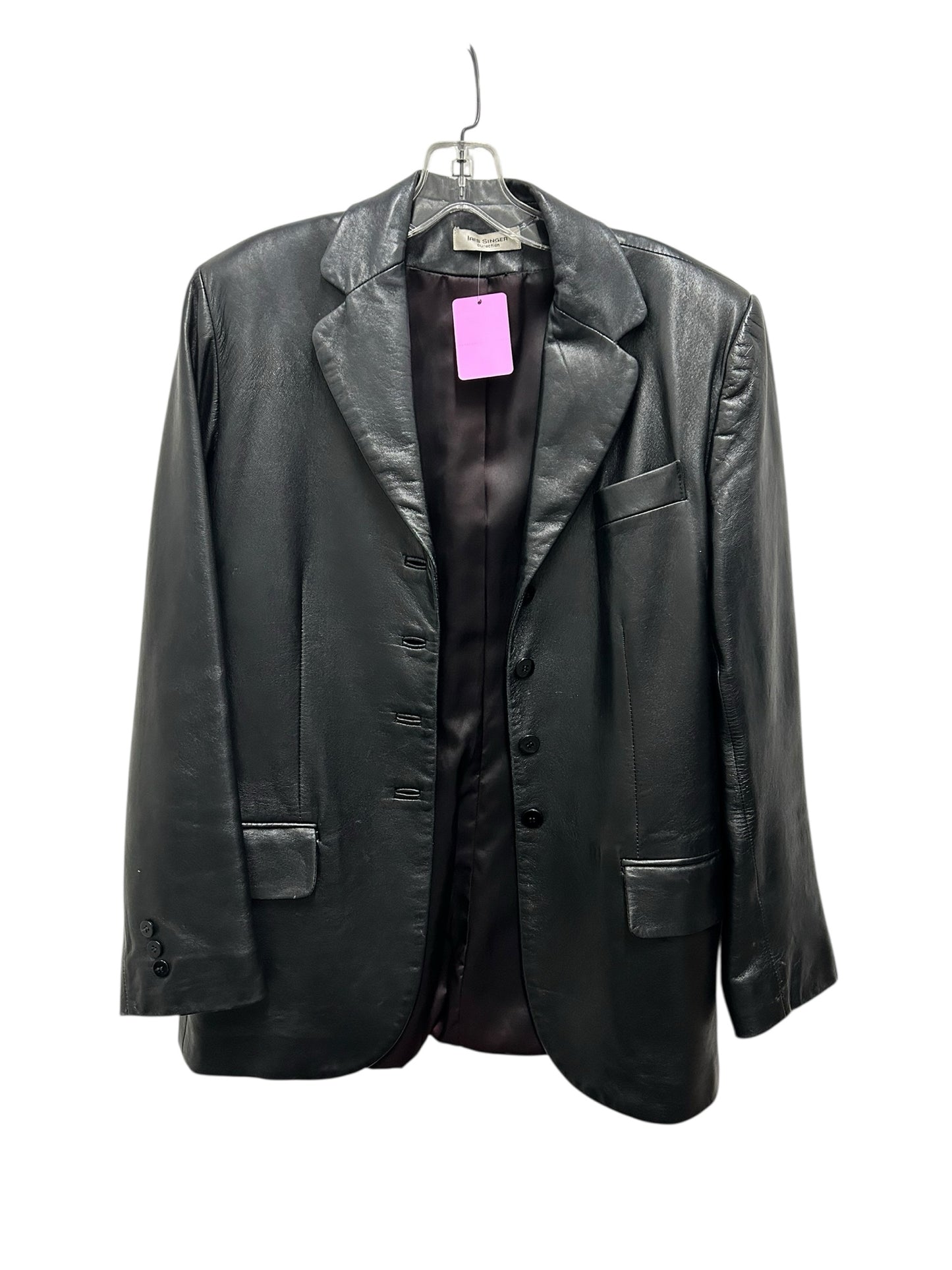 Iris Singer Size Medium Leather Jacket