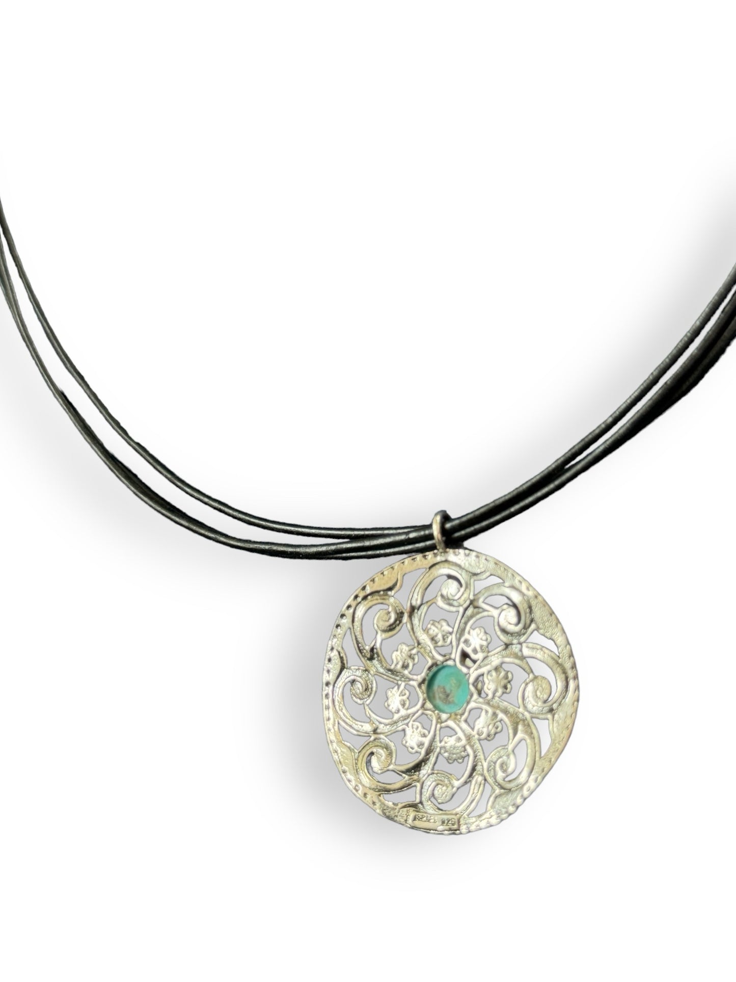 Silpada Silver Turquoise Necklace