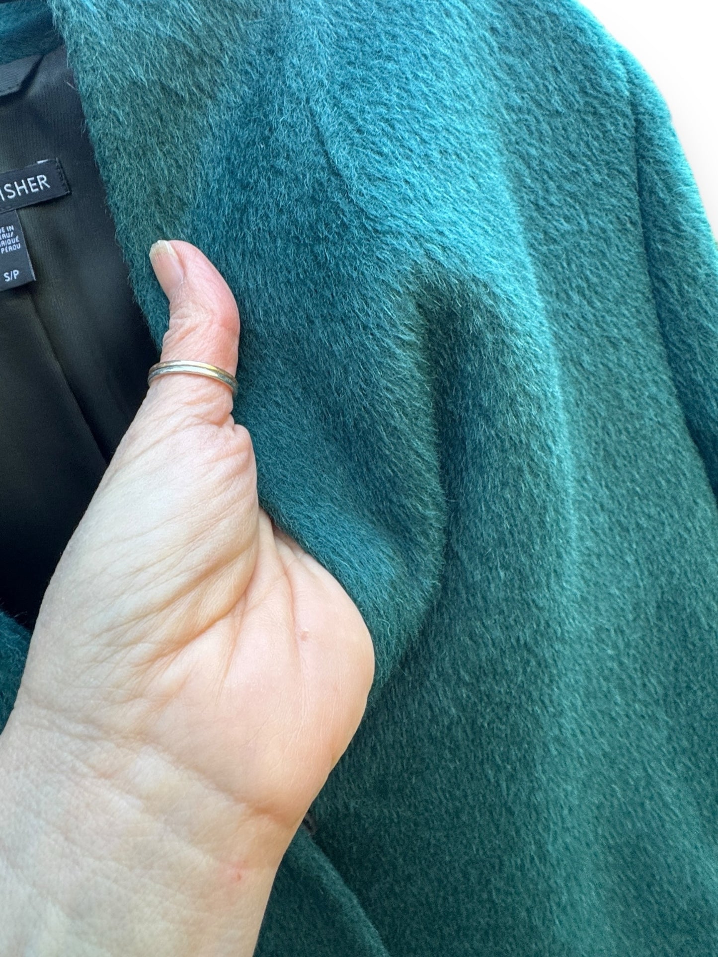 Eileen Fisher Size Small Green Coat