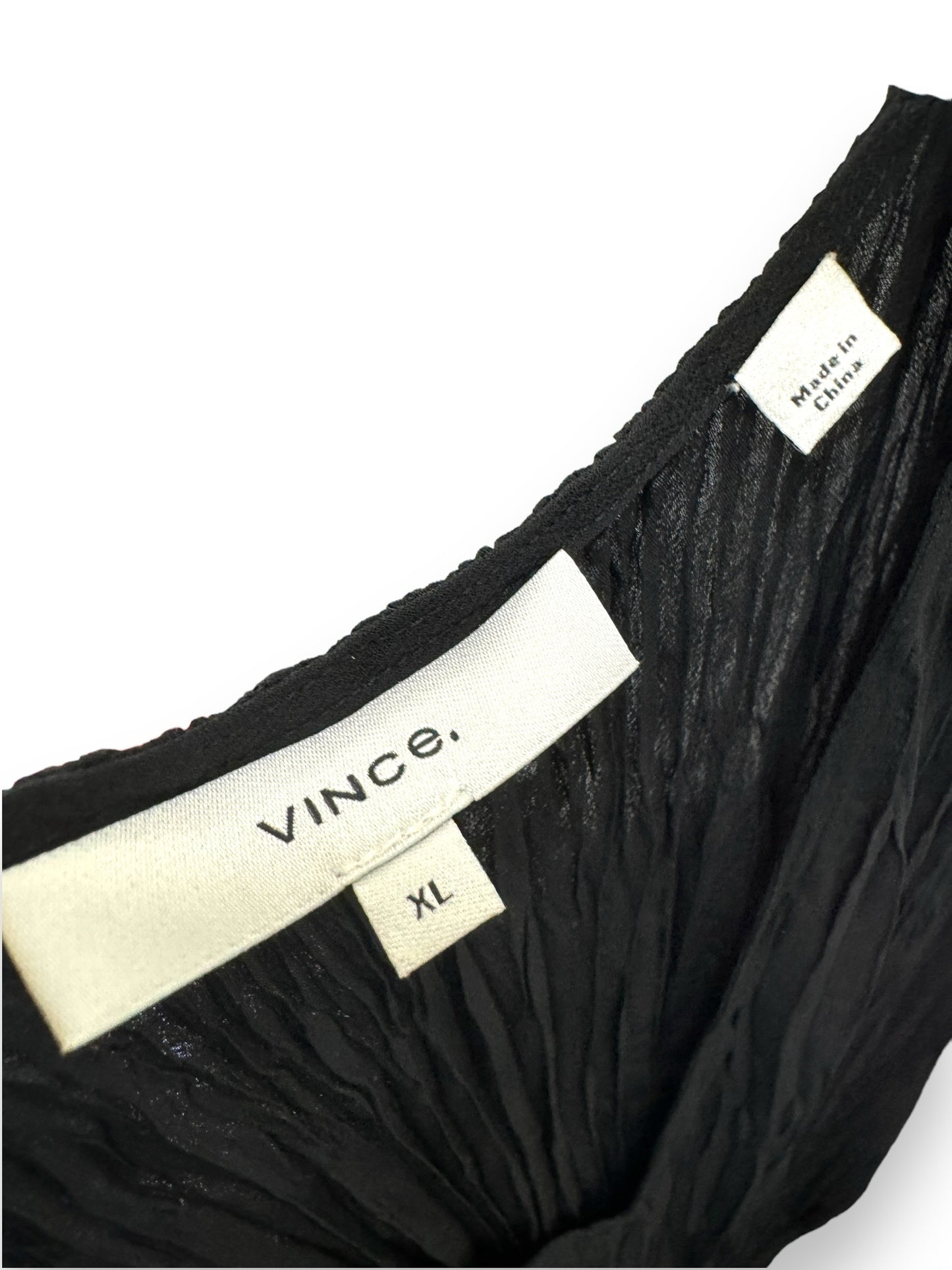 Vince Size Lrg/XL Black Dress