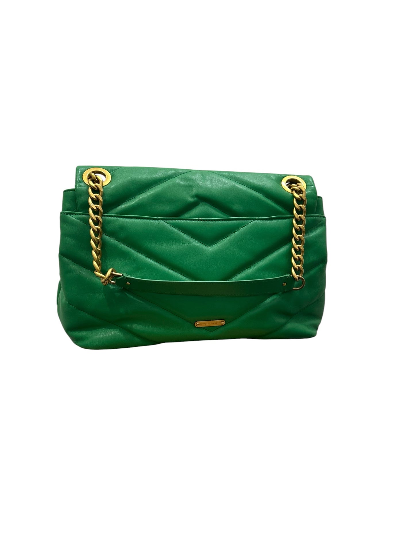 Rebecca Minkoff Green Leather Handbag