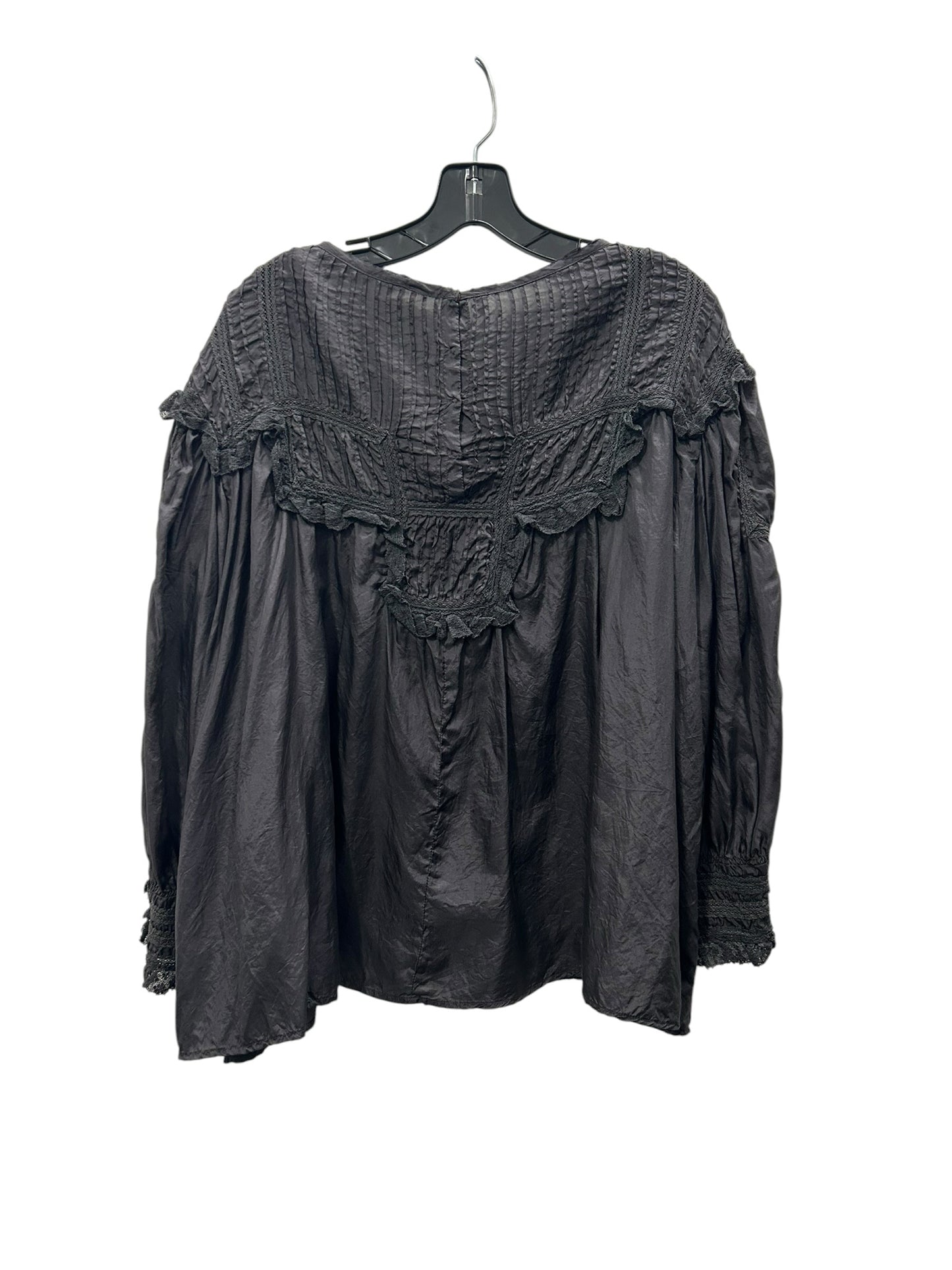 Magnolia Pearl Size Medium Charcoal Blouse