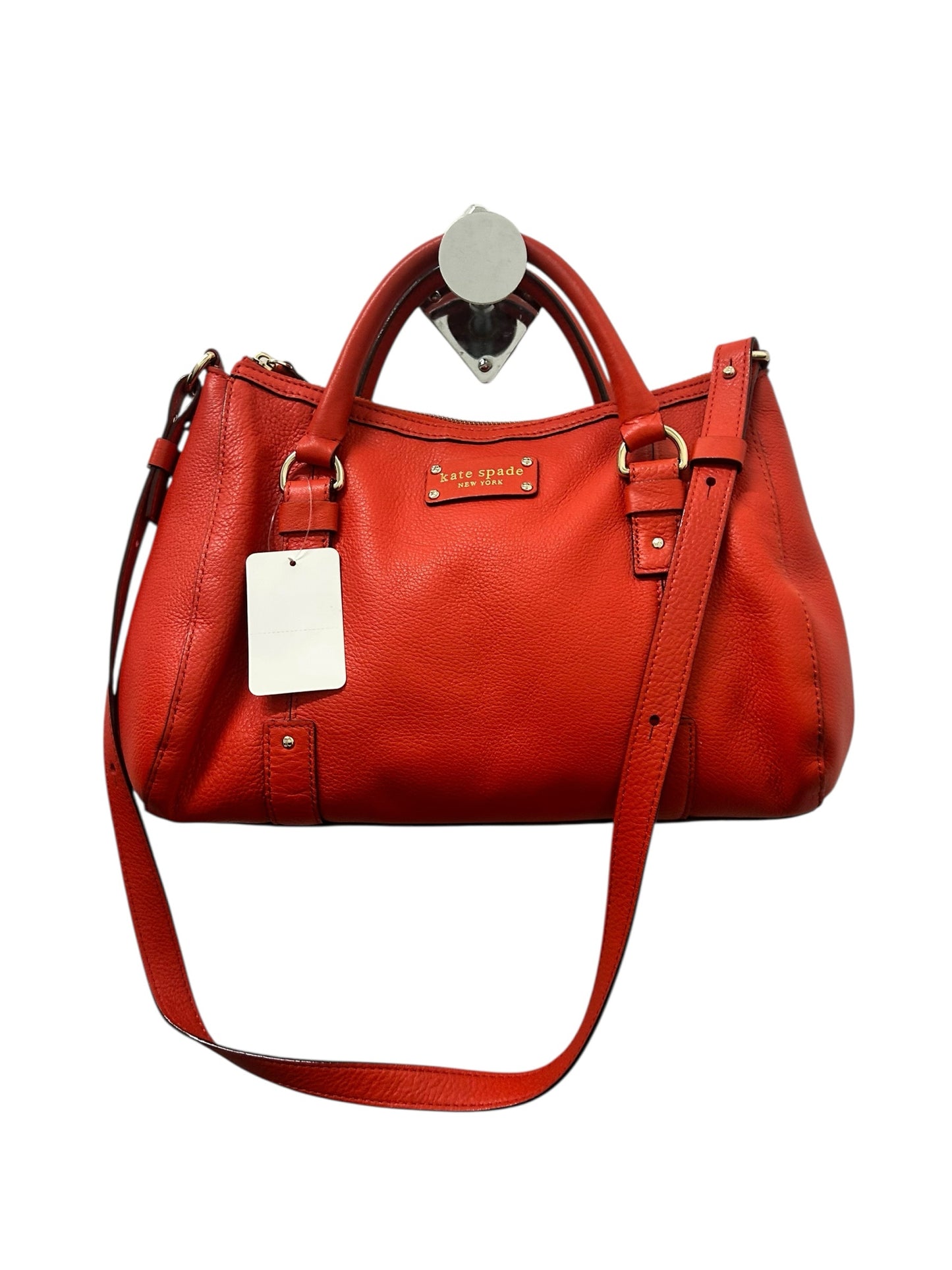 Kate Spade Orange Leather Handbag