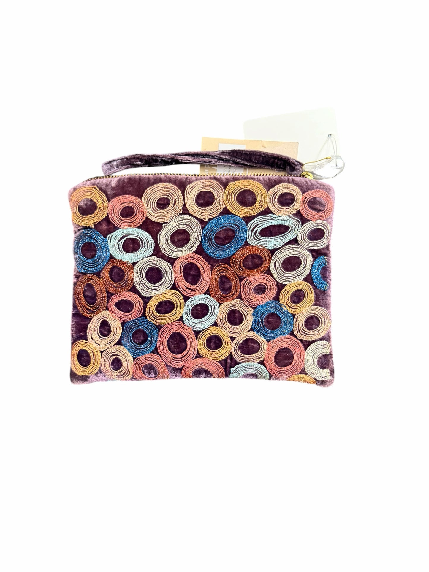 Anke Drechsel multi color Embroidered Purse
