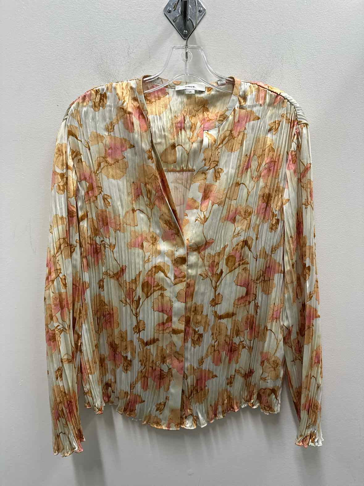 Vince Size Large Multi-Color Blouse