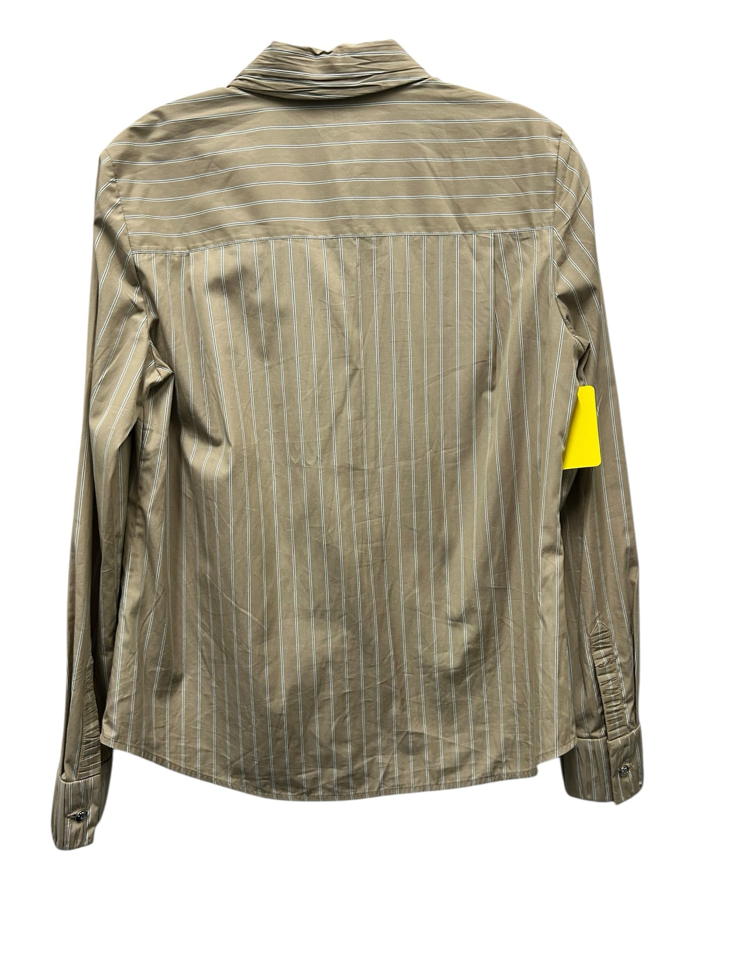 Tory Burch Size X  Small Beige Striped Blouse