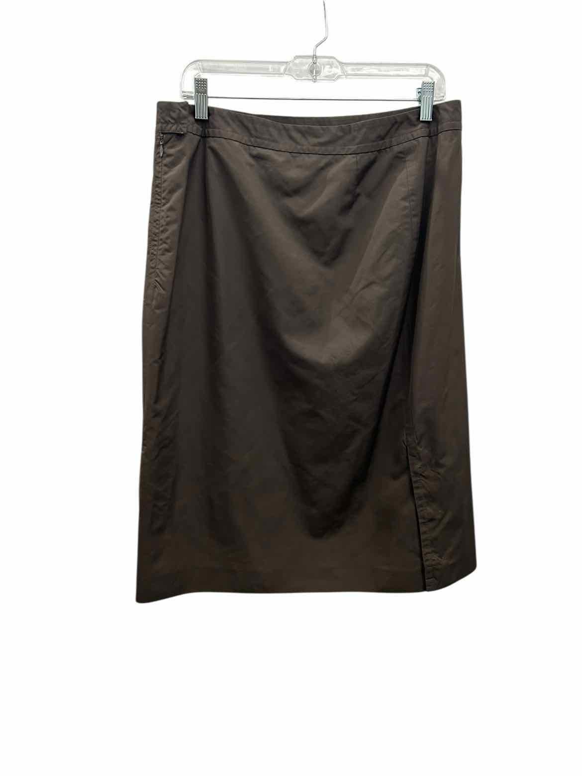 Jil Sander Size Medium Taupe Skirt