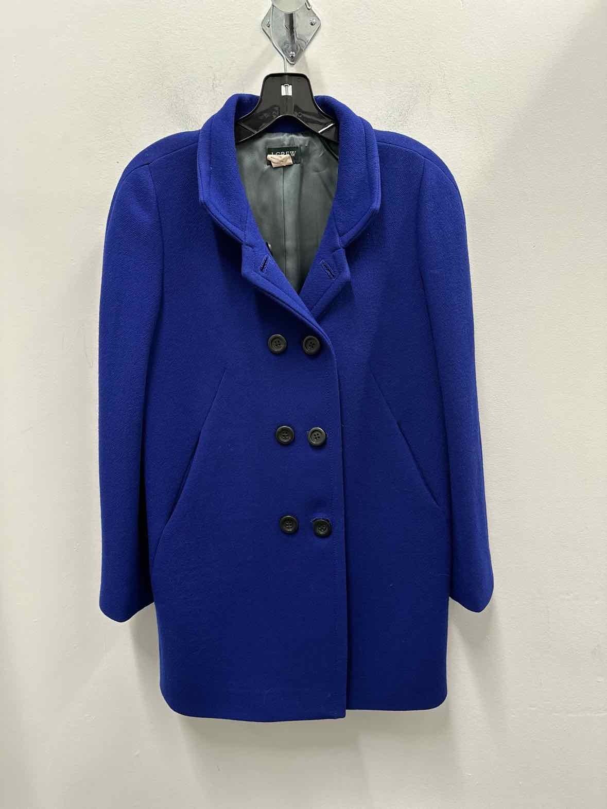 J Crew Size 2P Bright Blue Coat